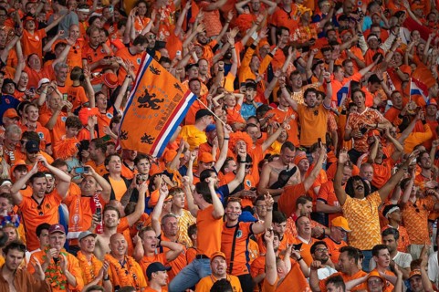 BERLIN, GERMANY - JULY 6, 2024: Euro 2024 quarterfinal match Nederlands vs Turkey (Turkiye) 2:1.