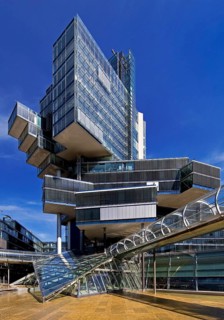 Administration building Nord LB, Norddeutsche Landesbank, architectural office Behnisch, Behnisch &