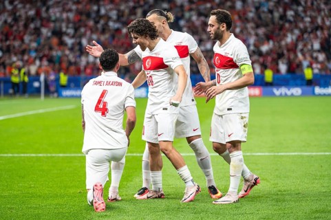 BERLIN, GERMANY - JULY 6, 2024: Euro 2024 quarterfinal match Nederlands vs Turkey (Turkiye) 2:1.