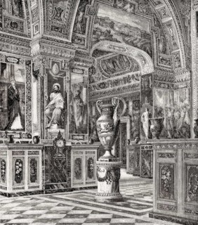 The Vatican Apostolic Library, Vatican City, Rome, Italy, 19th Century