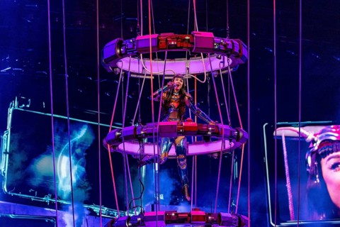 Katy Perry as part of The Lifetime Tour 2025 at the ZAG Arena in Hanover on 17.10.2025