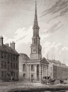 St Andrew's Church, Edinburgh, Scotland, 19th century, Views in Edinburgh by J. & H. S. Storer
