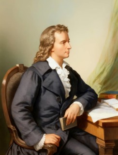 Johann Christoph Friedrich von Schiller, 1759-1805, a German poet, philosopher and historian