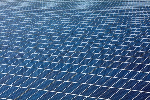 Open space solar photovoltaic plant, Troisdorf Solar, F+S, Troisdorf-Oberlar, North