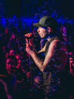 Singer Matthias Engst from Engst live on 10-year anniversary tour tour at Berlin's Astra Kulturhaus