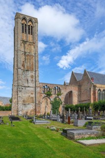 Our-Lady of the Assumption church, Onze Lieve Vrouw-Hemelvaartkerk in the city Damme, West