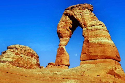 USA, Utah, Arches National Park, Delicate Arch, Rock, Sandstone, Formation, Arches National Park,