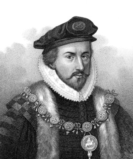 Sir Christopher Hatton, 1540-1591, an English politician, Lord Chancellor of England