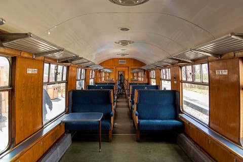 Interior view, Steam Railway, Gloucestershire Warwickshire Steam Railway, GWSR, Broadway, The