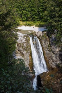 Aubachfall near Voglau, Lammertal, Osterhorngruppe, Salzkammergut, Salzburg province, Austria