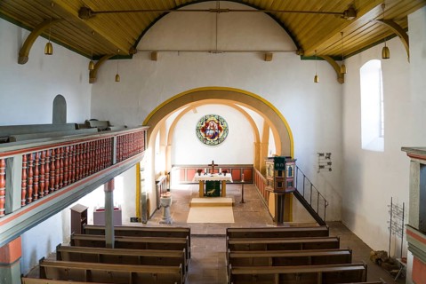 Protestant city church, Helmarshausen, Bad Karlshafen, Hesse, Germany