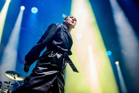 Elize Ryd, singer of Amaranthe, live on Arcane Dimensions Tour 2026 at Munich's Zenith on 17.01