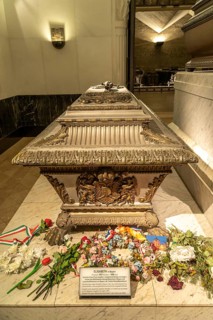 Sarcophagus of Empress Elisabeth Sisi, Capuchin Crypt in Vienna, Austria
