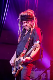 Daniel Lorca, bassist, founding member, NADA SURF, indie band, USA, Moon Mirror Tour 2024, concert,