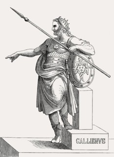 Gallienus or Gallien, c. 218 – 268, Roman Emperor