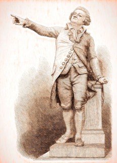 Honoré Gabriel Riqueti, comte de Mirabeau, 1749, 1791, a leader of the French revolution