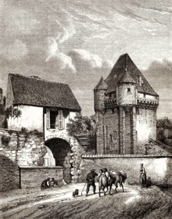 Porte du Croux, Nevers, France
