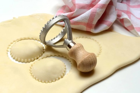 Dough and ravioli cutter, cookie cutter