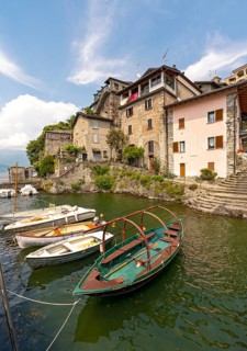 Corenno Plinio, Lake Como, Lago di Como, Italy