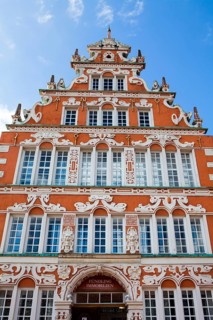 The Mayor Hintze House at the Old Hanse Harbor, Stade, Lower Saxony, Germany