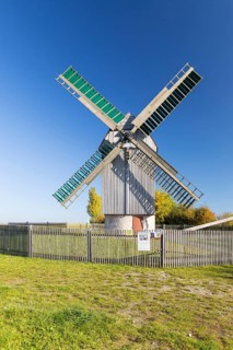 Paltrock windmill Schkortitz, Grimma, Saxony, Germany