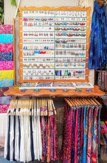 Souvenirs on sale, Rethymno, Crete, Greek Islands, Greece