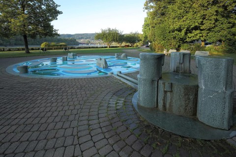 Gallusbrunnen, Bad Säckingen, Southern Black Forest, Black Forest, Baden-Württemberg, Germany