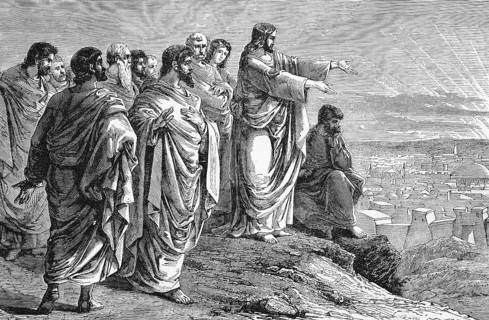 Annunciation of Judgment on Jerusalem, Chapter 23, Verse 37-39, Matthew Gospel, Cityscape, City