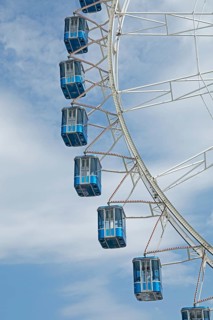 Ferris wheel, Hanse Sail, Warnemünde, Rostock, Mecklenburg-Western Pomerania, Germany