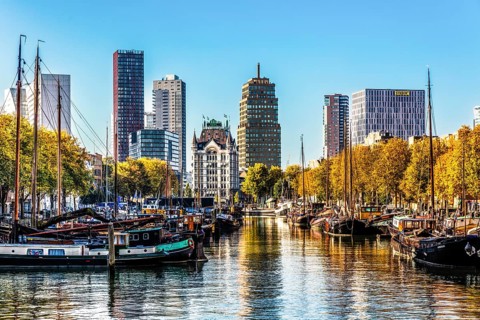 Historic Oude Haven, Rotterdam, Netherlands
