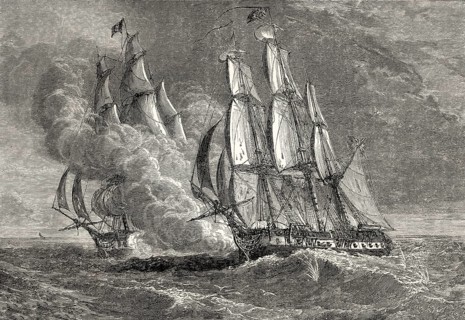 The fight between HMS Phoenix and French Ship Didon, 10 August 1805, Napoleonic wars, From British