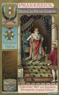 Picture series various orders, Order of the Legion of Honour from France, Honneur et Patrie, from