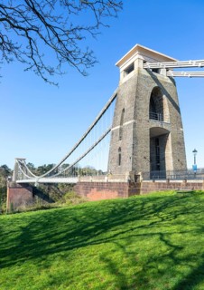 Clifton suspension bridge, Clifton, Bristol, England, UK designed by Isambard Kingdom Brunel