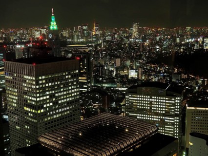Japan Tokyo by night