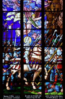 Stained glass windows of the Cathédrale Saint-Étienne, Auxerre, Département Yonne, Region