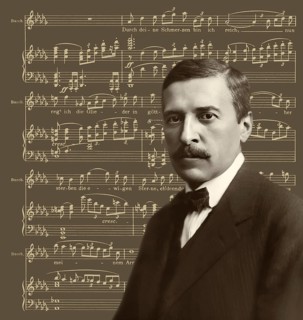Hugo von Hofmannsthal, 1874-1929, Austrian novelist and poet, digital edited according to a
