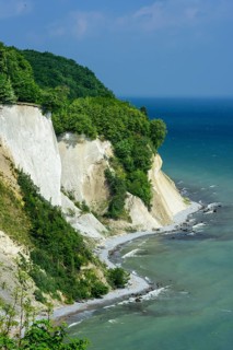 Chalk Cliffs at Koenigsstuhl, Ruegen Island, Mecklenburg-Western Pomerania, Germany
