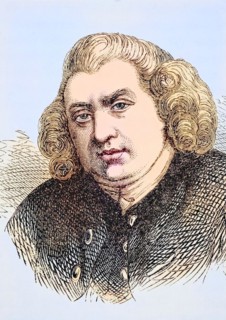 Samuel Johnson 1709 to 1784, English poet, critic, essayist and lexicographer. From The National