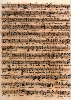 Johann Sebastian Bach's autograph of Missa in B Minor, 1733