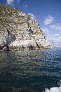 Ballard Point headland, near Old Harry Rocks, Swanage, Dorset, England, United Kingdom