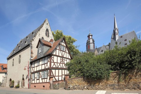 St. Michael's Chapel and St. Mark's Church, Butzbach, Wetterau, Hesse, Germany