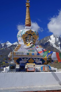 India, stupa, temple, Kunzum Pass, Kunzum La Pass, monk, Buddhism, religion