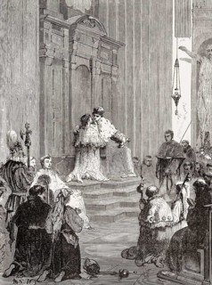Major Penitentiary, St. Peter's Basilica, Vatican City, Rome, Italy, 19th Century