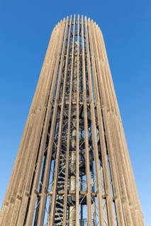 Bistumhöhe observation tower, Zwenkau, Saxony, Germany