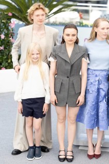 Cannes, France - 15.5.2024: Hanna Heckt, Filip Schnack, Lena Urzendowsky and Susanne Wüst during