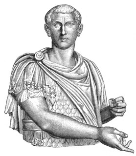 Gordian III or Marcus Antonius Gordianus Pius Augustus, 225 - 244, Roman Emperor from 238 to 244,