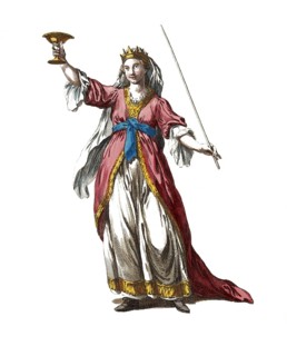Historical clothing, fashion over time, Circe, Kirke, also Zirze, a sorceress of Greek mythology,