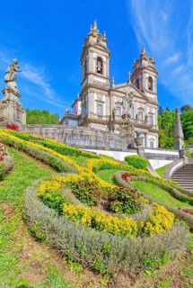 Bom Jesus do Monte santuary, Braga, Minho Province, Portugal