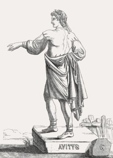 Marcus Maecilius Flavius Eparchius Avitus, Western Roman Emperor from 455 to 456