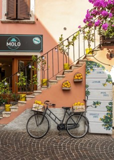 Old bicycle, Limone Sul Garda, Italy